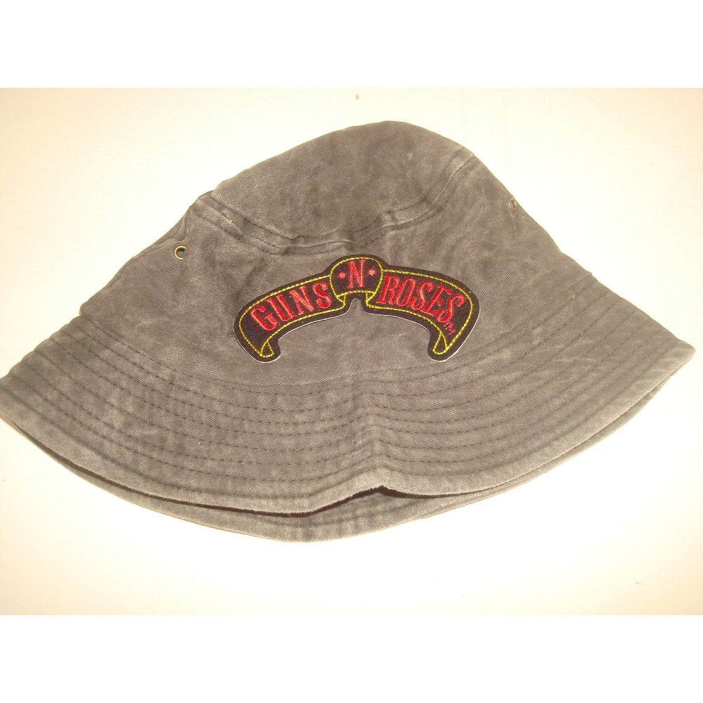 GUNS AND N ROSES BEACH M/LG FLOPPY BUCKET Y2K 90S HAT CAP VINTAGE DEADSTOCK‎ FB